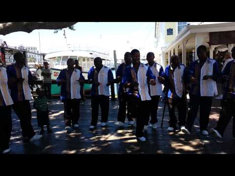 A little Mbube music at the V&A in Cape Town