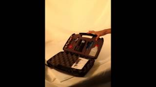 Smoke Pencil Kit: Accessories and Carrying Case for Draft Detection Equipment