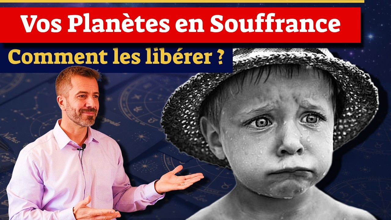 François Barthomeuf expliquant l'astrologie d'évolution et les planètes.