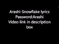 Arashi-Snowflake lyrics(Password:Arashi)