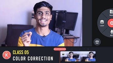 How to do Colour Correction in Kinemaster | Colour Correction Tutorial Kinemaster