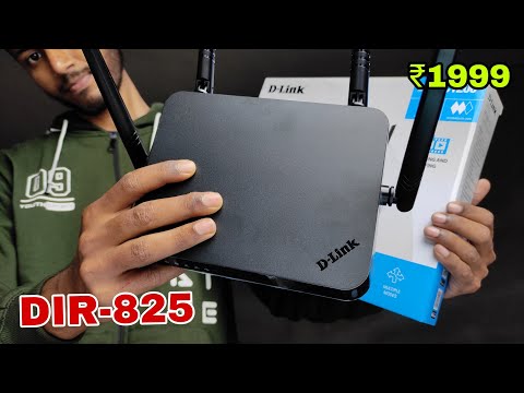 D-Link DIR 825 Unboxing, Set Up & Firmware Settings Explained | Best Wifi Router Under 2000