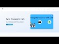 Sync Courses To LMS