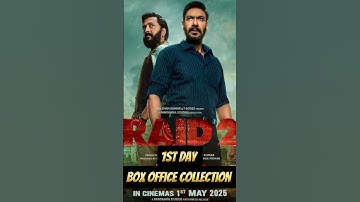 Raid 2 Day 1 Box Office Collection Prediction | raid 2 box office  #ajaydevgan #riteshdeshmukh
