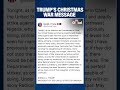 Trump Claims Deadly US Strikes on ISIS in Nigeria on Christmas, Statement Goes Viral #shorts