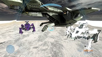 Halo 3 AI Scarab Battlefield Mod