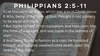 Best Scripture for Teens to Memorize Philippians 2 5 11 KJV