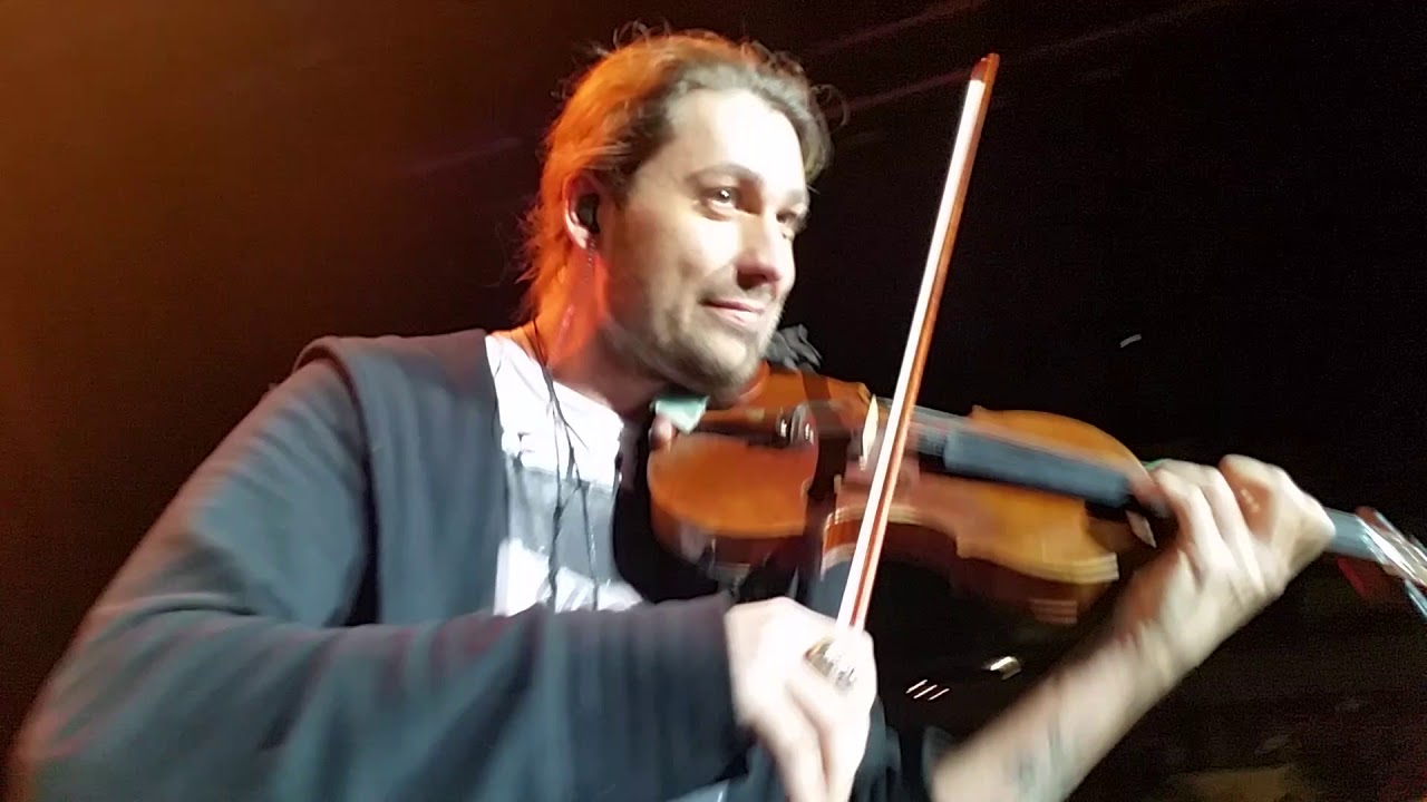 David 💞 Garrett and his Band, Explosive tour, Riga, 2017.12.08 - YouTube