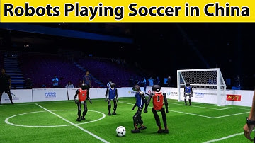 First-Ever Robot Soccer Match: Fully Autonomous AI Shocks the World 🤖⚽