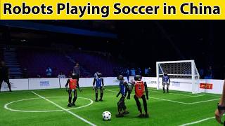 First-Ever Robot Soccer Match: Fully Autonomous AI Shocks the World 🤖⚽