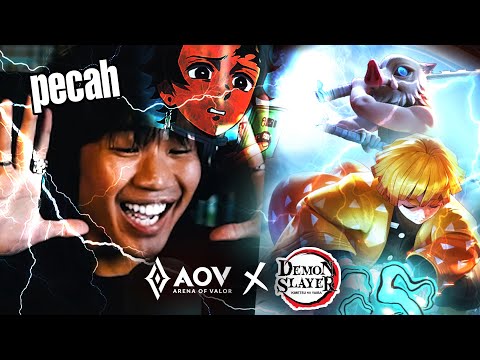 jiwaraga ini goyah karena AOV x DEMON SLAYER ®
