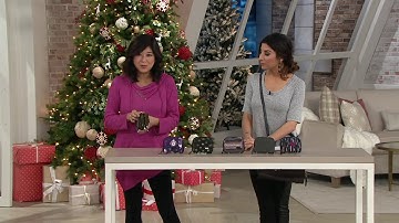 Lug Small Accordion Wallet with RFID - Splits on QVC