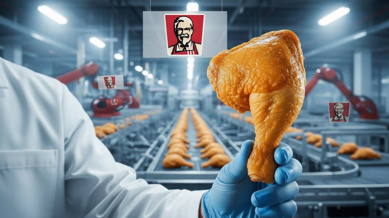 How KFC chicken is made - Full Factory process