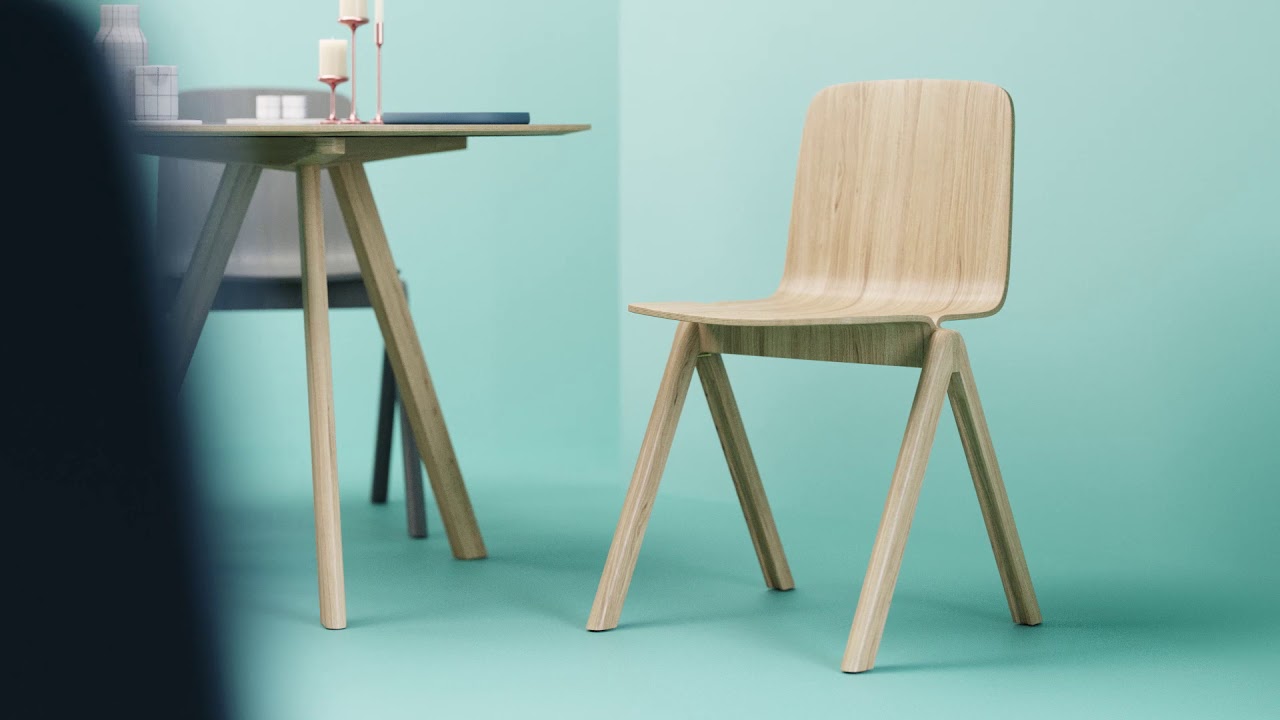 Copenhague chair 3D animation YouTube
