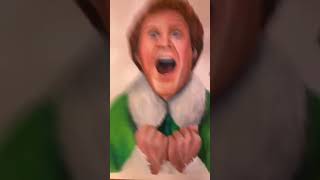 When even your drawing is excited for christmas😃#fyp #shorts #shortsfeed #christmas #elf #drawing