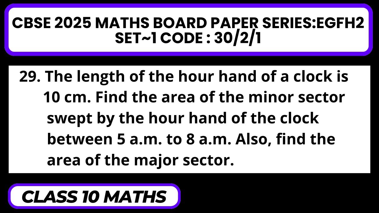 the-length-of-the-hour-hand-of-a-clock-is-10-cm-find-the-area-of-the