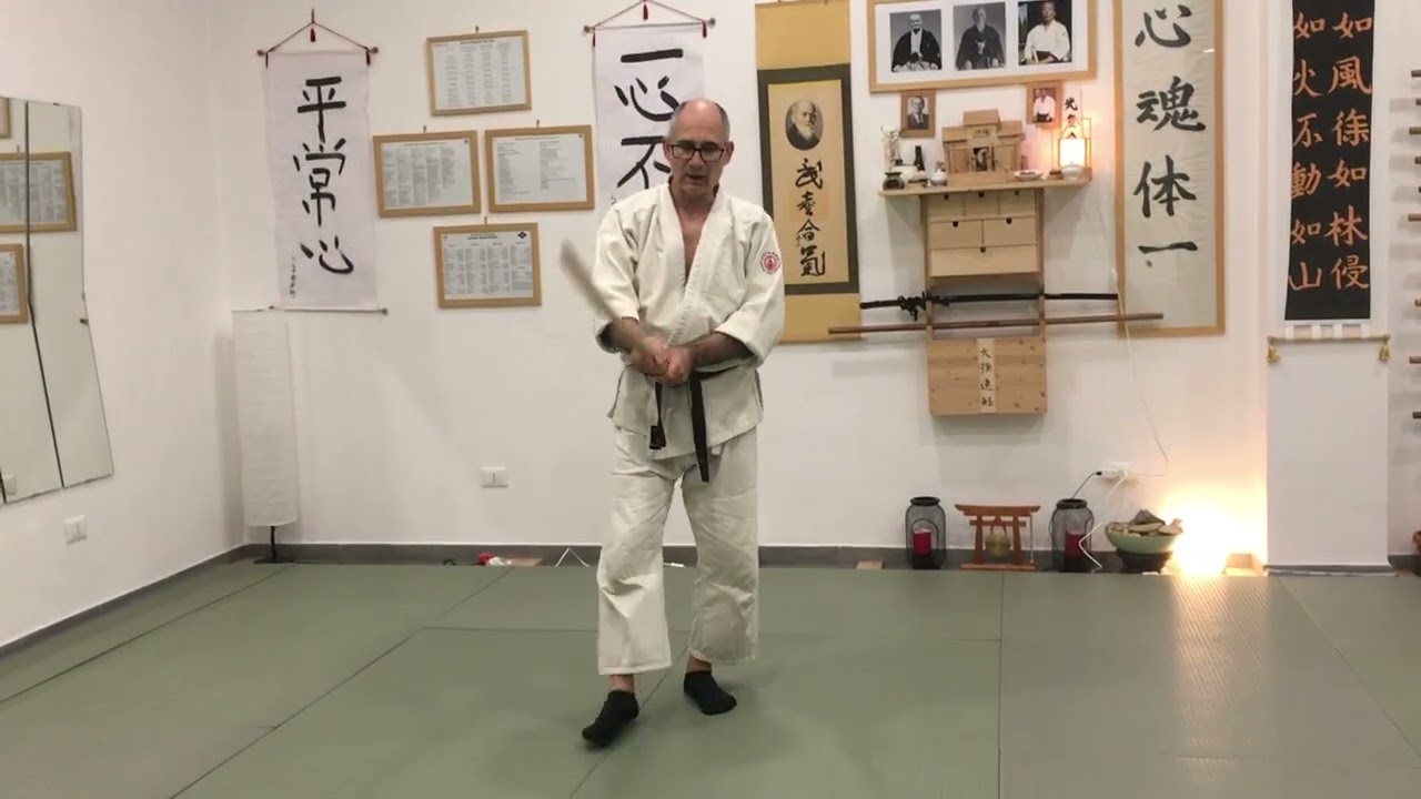 Takemusu Aikido: Aiki ken suburi  - aiki ken awase