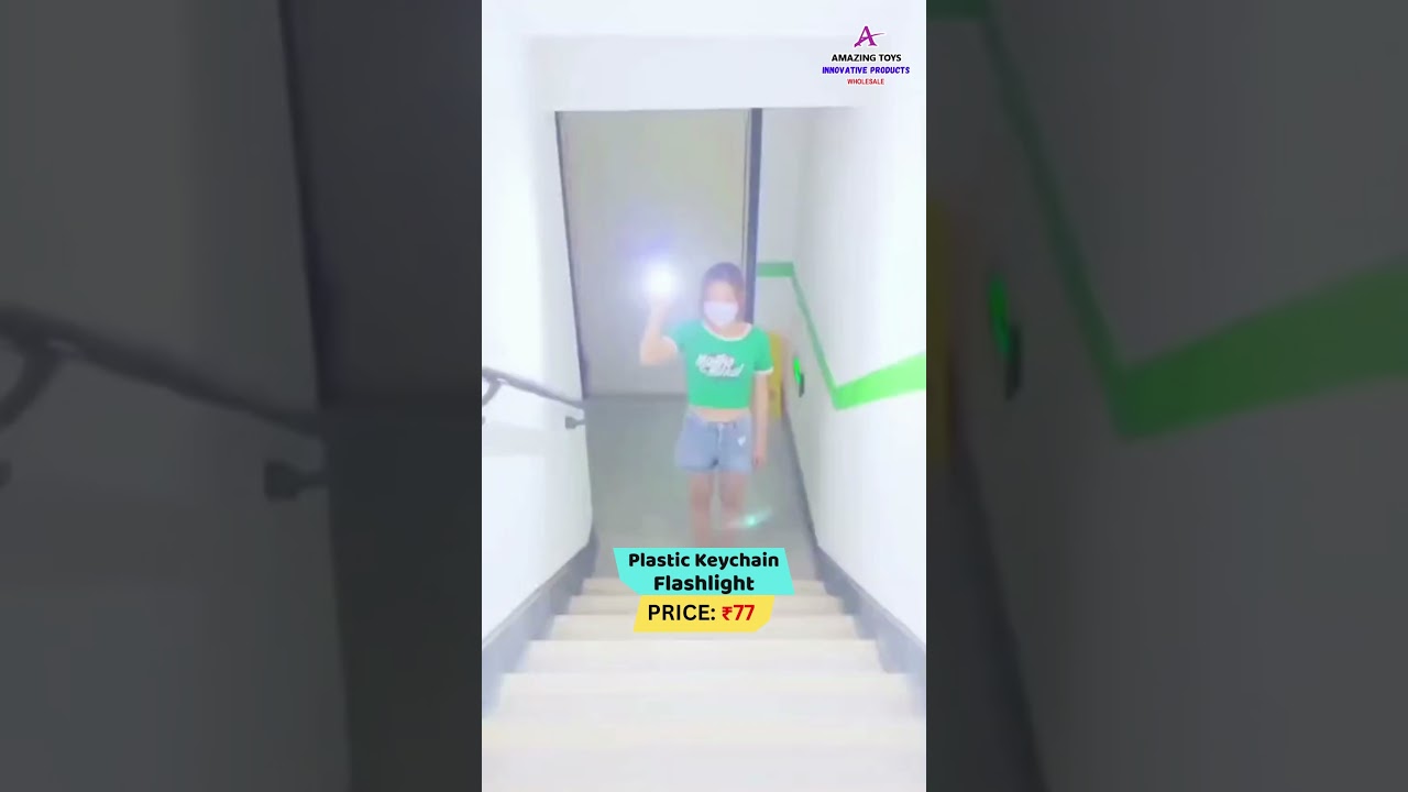 Plastic Keychain Flashlight | Innovative Products in Tamil Nadu | Amazing Toys Wholesale & Retail |