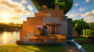 Tiny Minecraft House with INSANE Looks #minecraft #minecraftbuilding 
