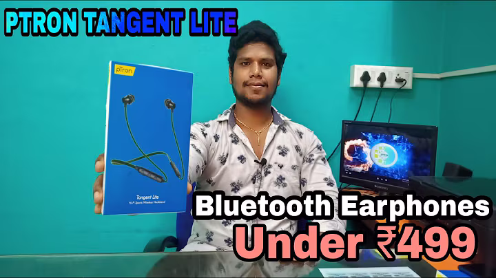 Ptron Tangent Lite Wireless Earphones Rs 499🎧 Bluetooth Wireless Neckband Unboxing & Review in tamil