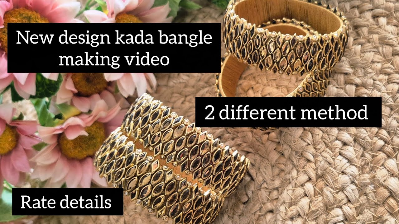 Bangle Method New silkthread kada bangle making video pakkalama/easy method ...