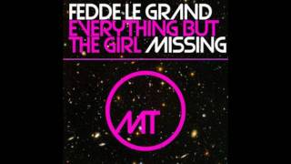 Video thumbnail of "Everything but the girl - Missing (Fedde le Grand Remix)"