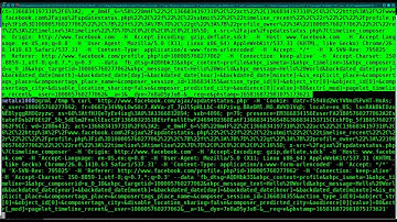 Web Scraping : URL Requests with cURL and Chrome Console
