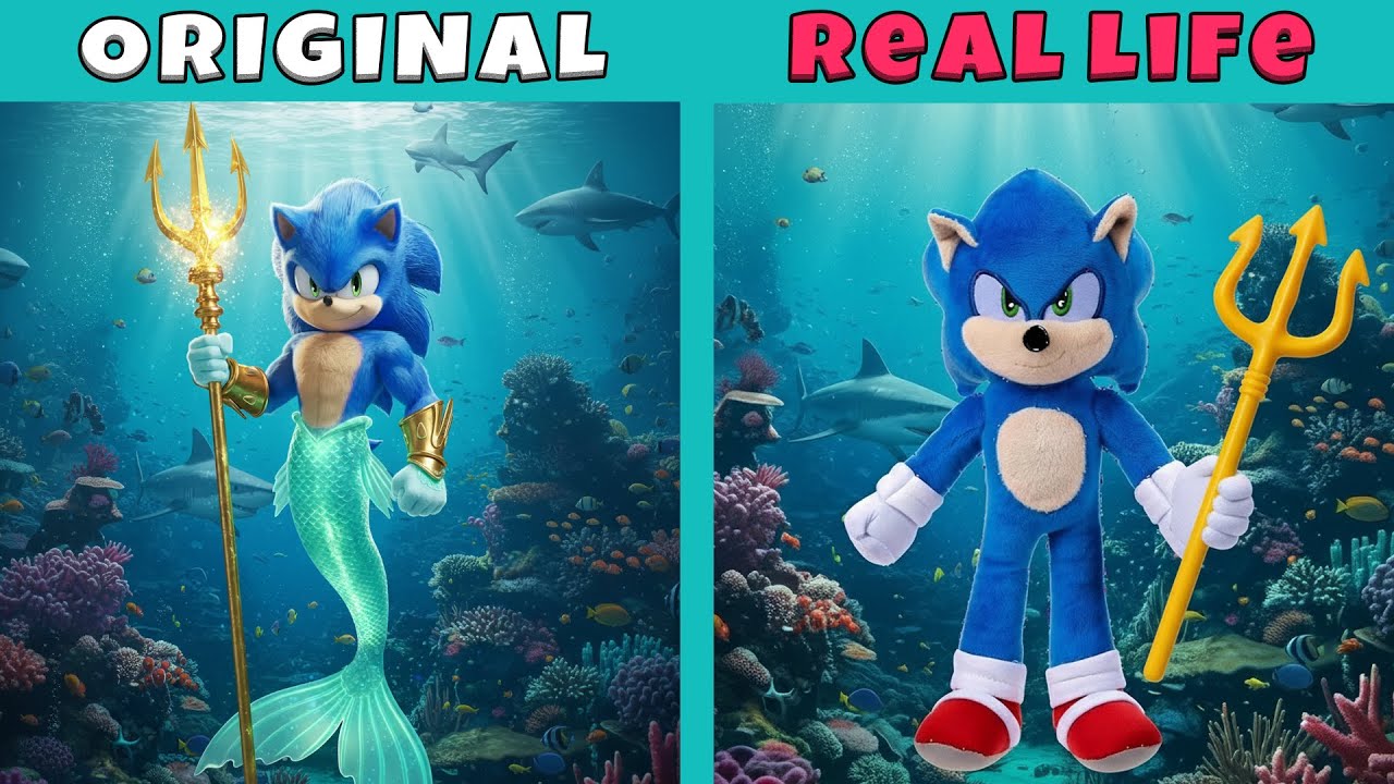 How Sonic Became the Ruler of Atlantis | Sonic Original vs Real Life | Sonic Animation