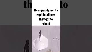 'back in my day'