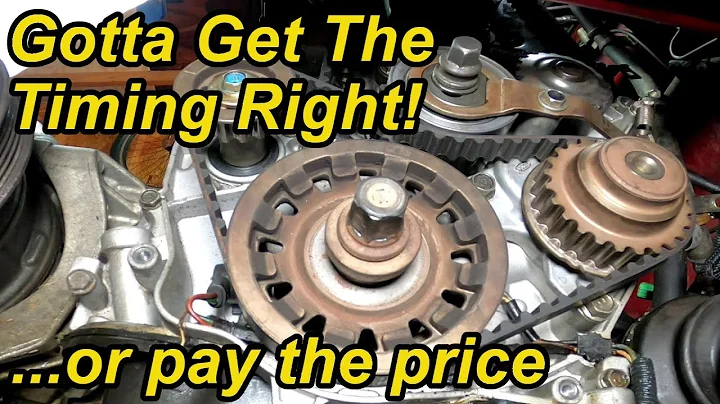 Honda Head Gasket 6: Setting the Timing Belts