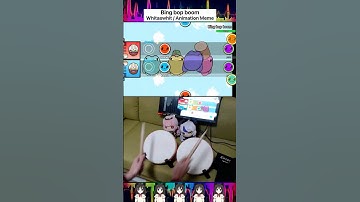 [Drum] Bing bop boom - @whitaswhit  (Animation Meme) [Osu] 🥁