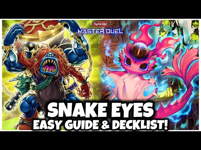 yugioh snake eyes deck list Playing pure snake eyes but losing constantly to trap heavy decks (Lab &  Traptrix)