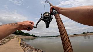 I Caught A Unexpected MONSTER At This Dam!