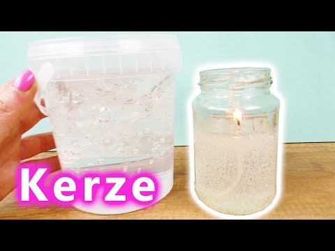 Gel Kerze selber machen 🕯️ DIY Kerzen im Test | Windlicht selber machen | DIY Geschenk