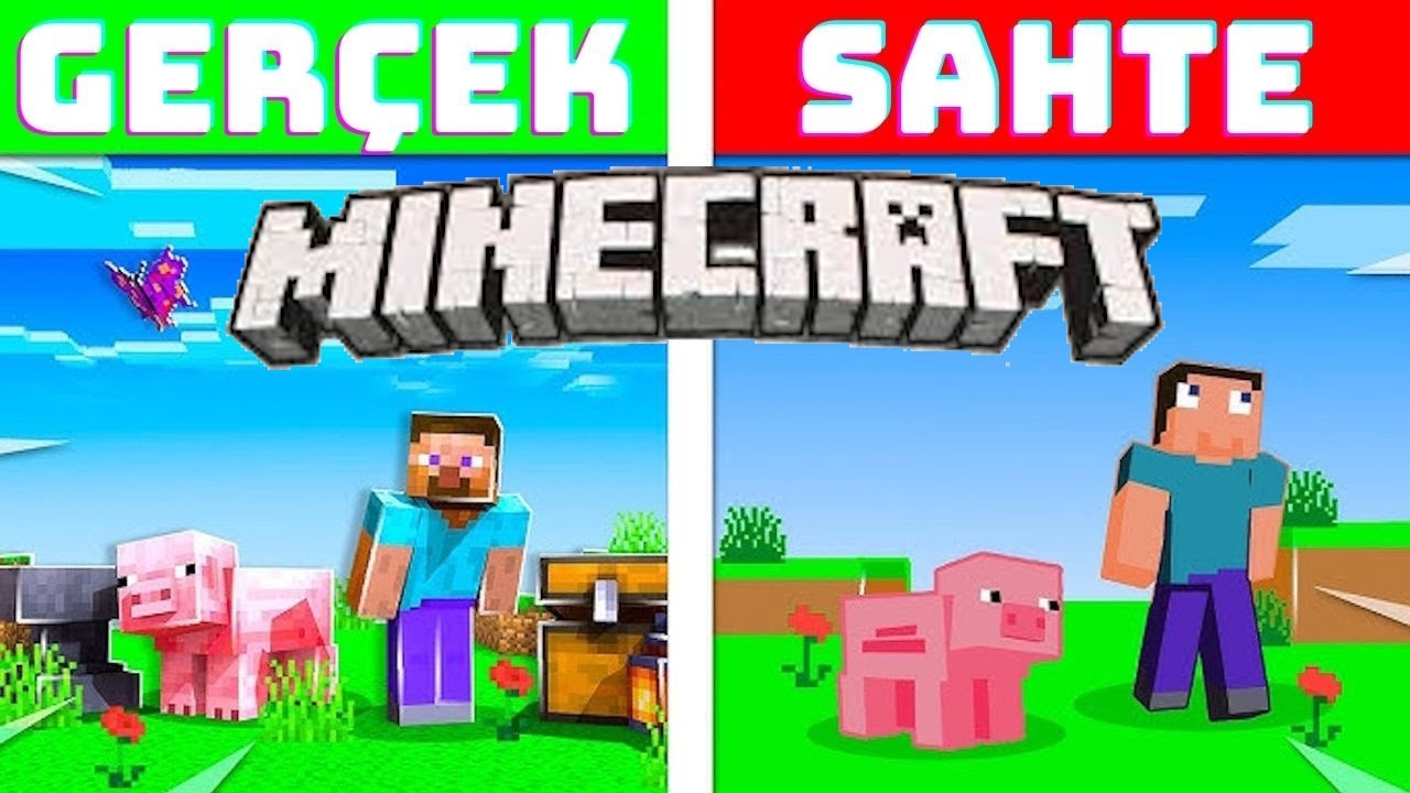 Çakma Minecraft Oyunlarını Oynadım!! #minecraft #minecraftefsaneleri ...
