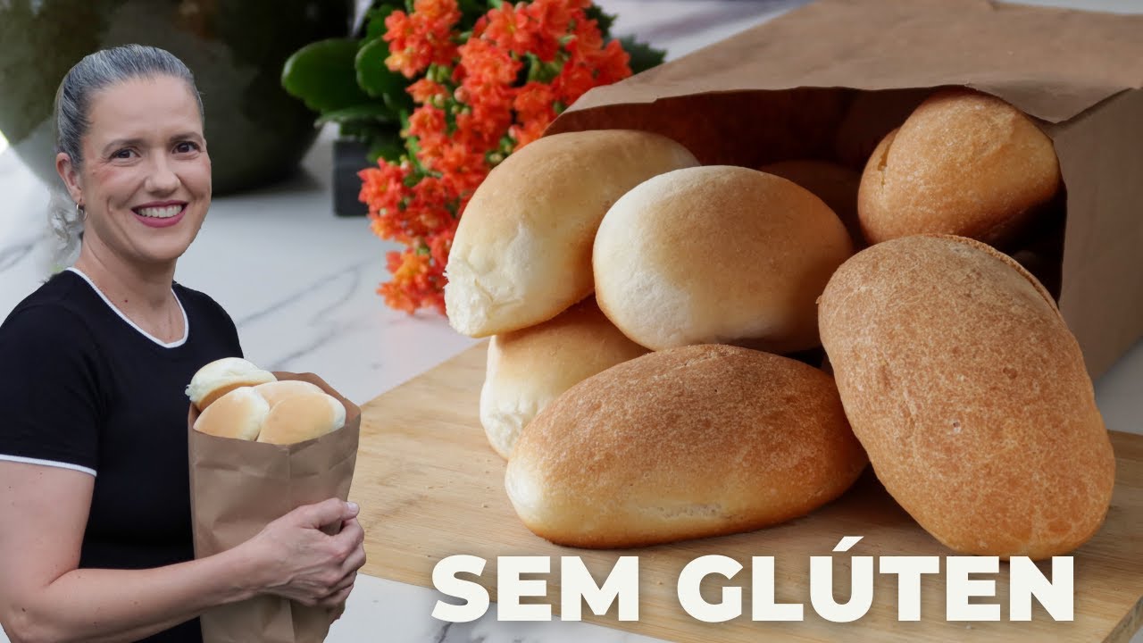 Como pão frânces sem glúten? Segredo revelado nesse pão delicioso!