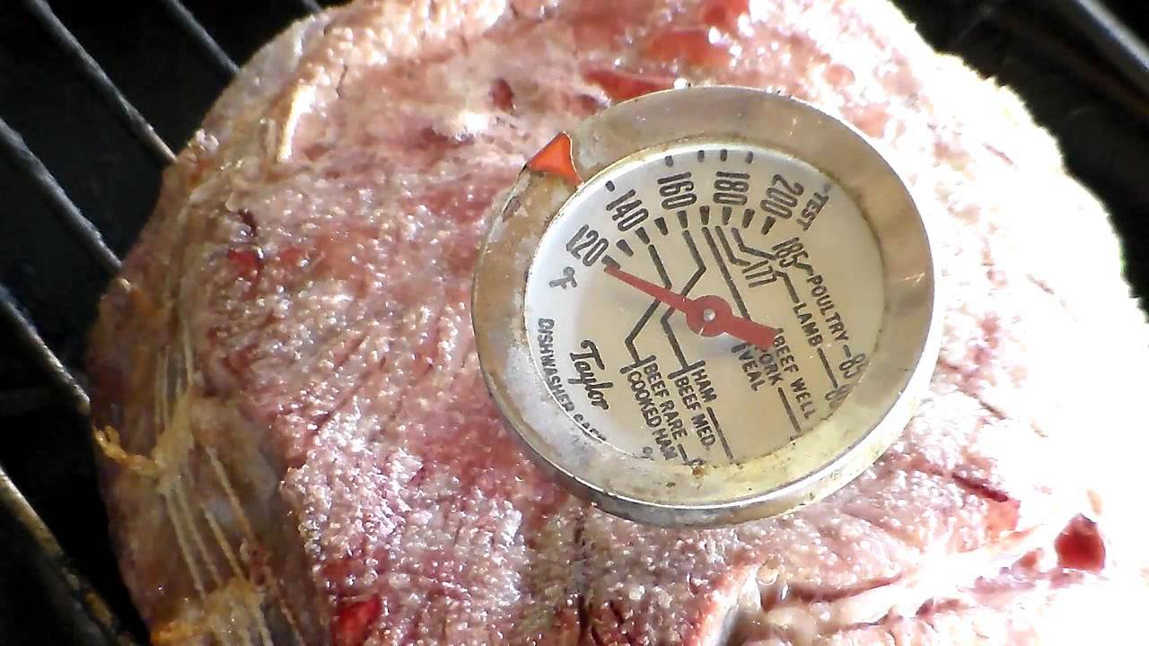 Beef CrossRib Roast, Grilled Indirectly, on my er Jumbo Joe