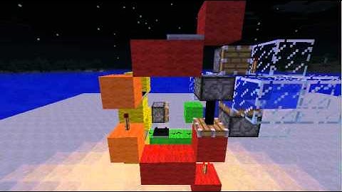 Minecraft: Automatic iceblock generator