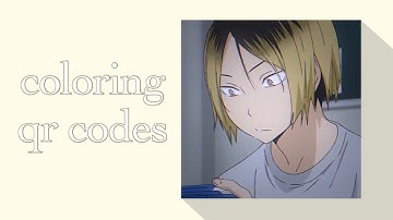 coloring qr codes + tutorial - video star