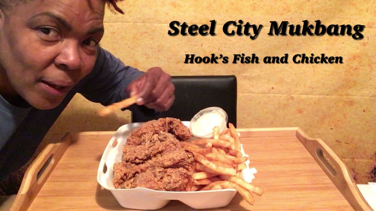 Steel City Mukbang Hook’s Chicken Tenders YouTube