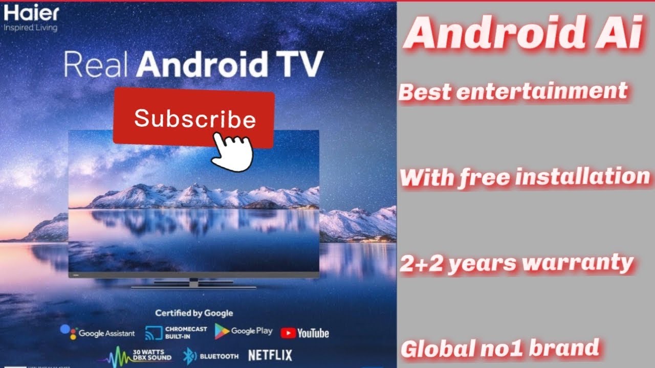 haier android TV new android led tv 43k66 android tv best android led tv in pk