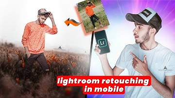 how to lightroom retouching in mobile |  picsart realistic manipulation editing