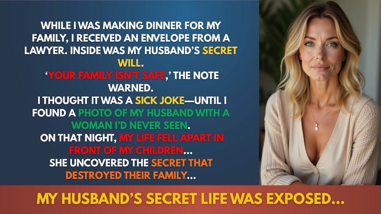 My Husband’s Secret Life EXPOSED Betrayal, Family Lies, and a Will That