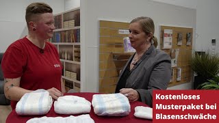 Inkontinenz und Blasenschwäche: Hilfreiche Produkte im kostenlosen Testpaket | Sanitätshaus Kowsky