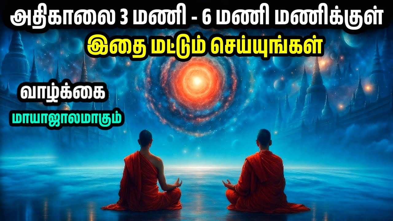 தினமும் அதிகாலை  எழுந்தவுடன் இதைச் செய்யுங்கள்.வாழ்க்கை மந்திரம் போல் மாறும்...