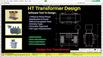 HT Transformer Design Software | HV Transformer Design Tool