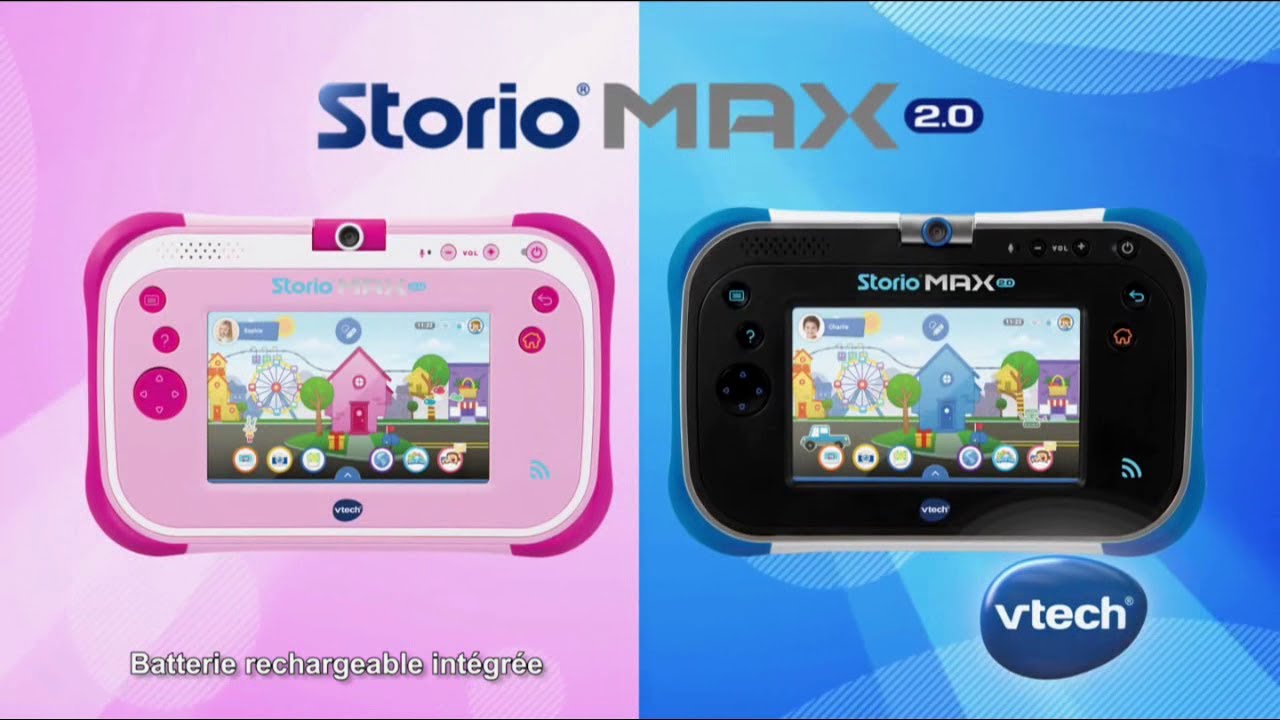 Vtech - Console Storio Max Xl 2.0 7 Bleue - Tablette Éducative