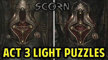 Scorn Act 3: All Light Puzzles Guide