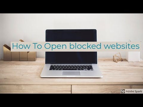How to open blocked websites in Urdu/Hindi || How to block websites in P...