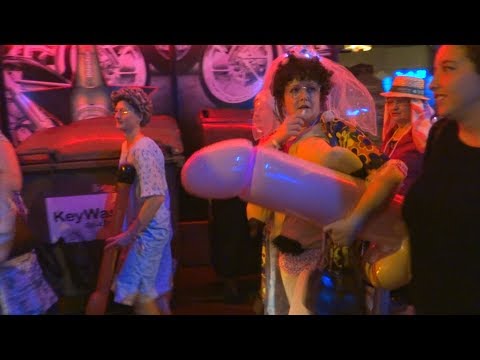 Dublin on a Saturday night 2017. Nightlife on Temple Bar. Ireland.